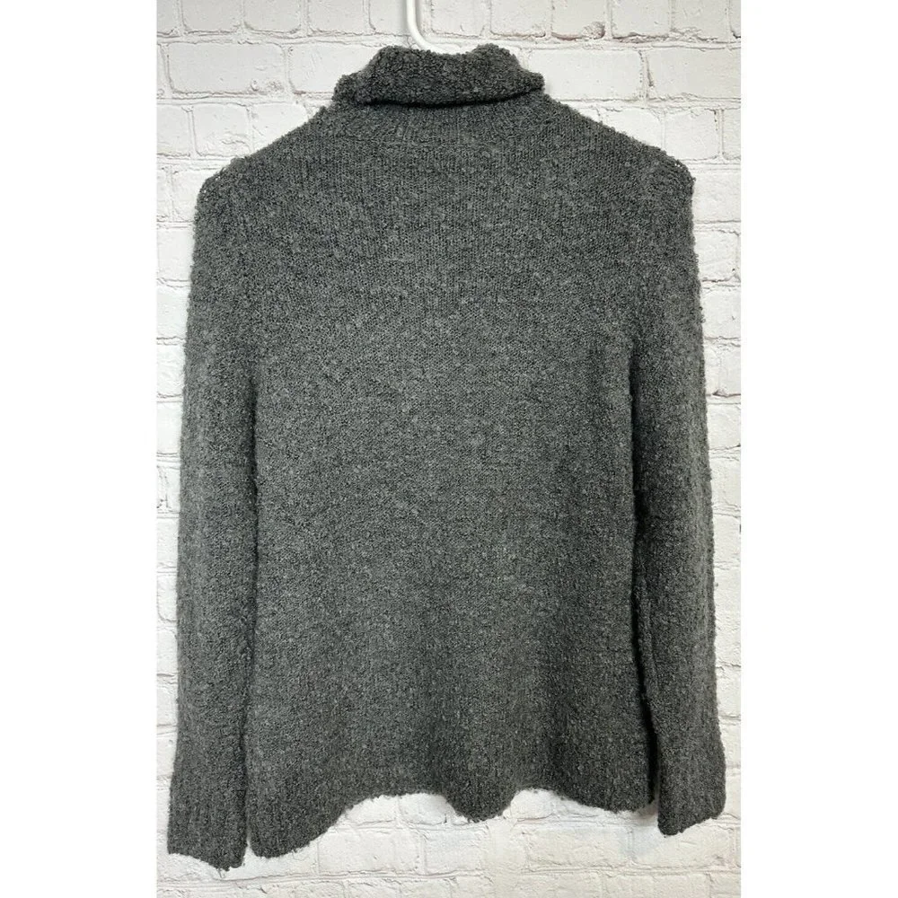 Michael Kors Women's gray wool knit turtleneck sweater,‎ sz S, EUC